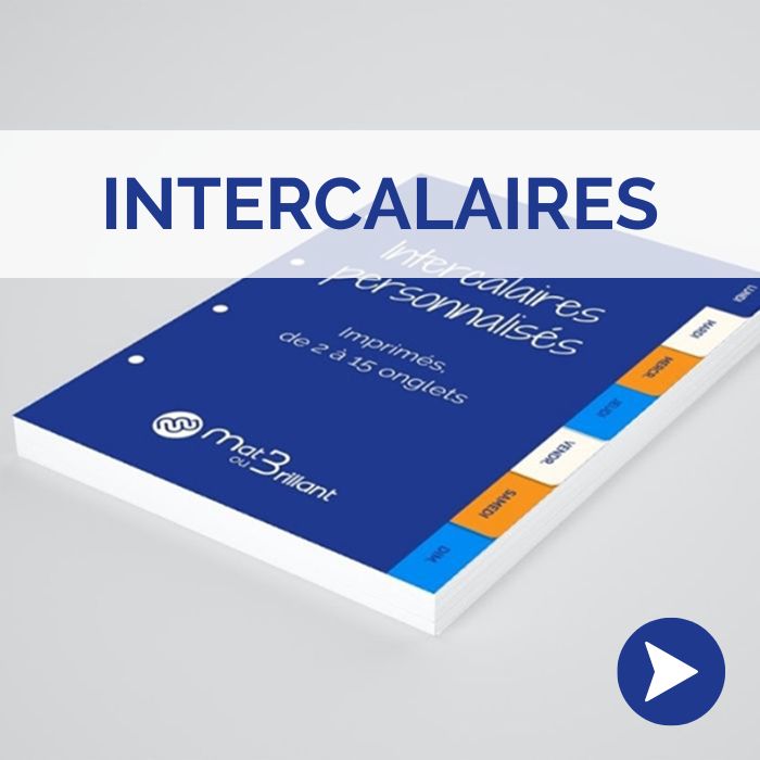 Classeur et intercalaires